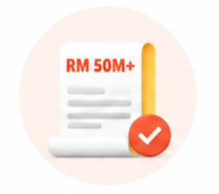 RM 50M+ Processed